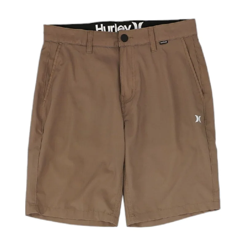 Men's Pants with Stretchable Fabric for FlexibilityOlive Solid Chino Shorts