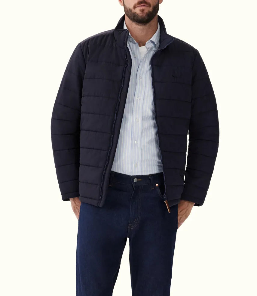 Men's Coats for HikingR.M.Williams - Patterson Creek Jacket - Navy (New Season)