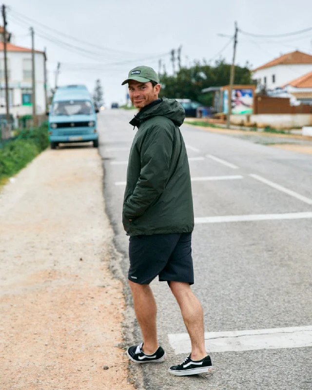 Men's Coats with Wind-Resistant FabricRainier - Mens Packable Waterproof Jacket - Green