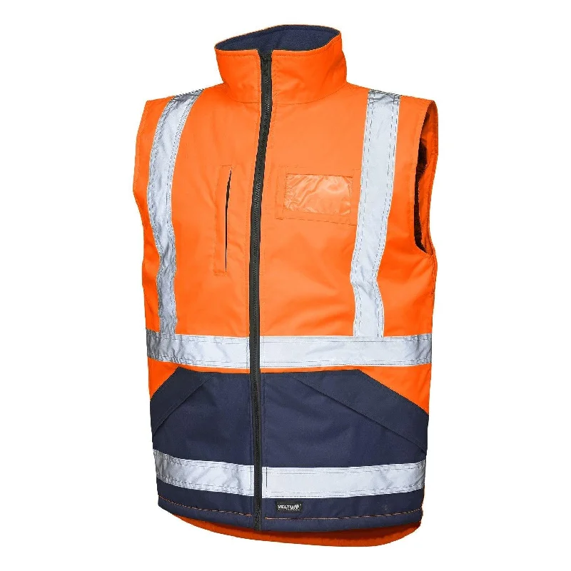 Orange / Navy
