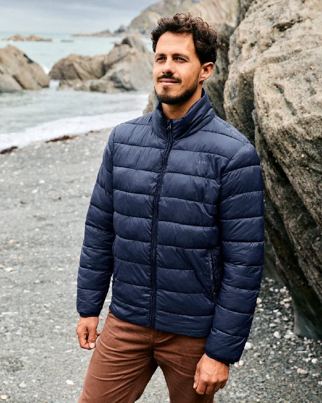 Men's Coats for TravelResin - Mens Recycled Padded Jacket - Blue