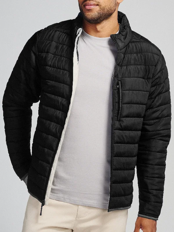 Men's Coats with Velcro ClosuresResponse Packable Puffer Jacket