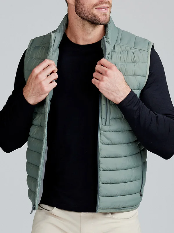 Elegant Men's Wool CoatsResponse Packable Puffer Vest
