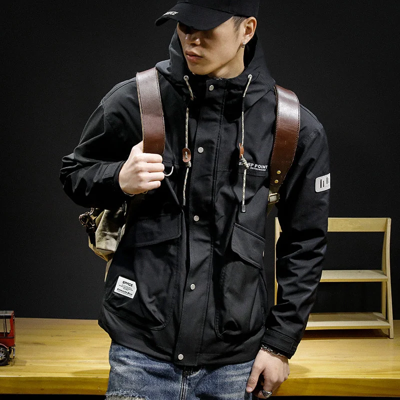 Men's Coats with Military Influence#SJ-1502# 潮品休閒外套