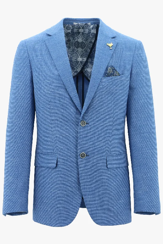 Men's Coats for Snowy WeatherChristian Brookes - Jasper Sportscoat - Blue