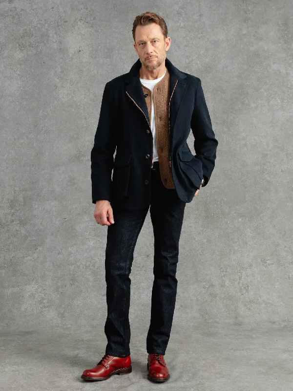 Men's Coats for SkiingThe Norfolk Walking Jacket - Ink