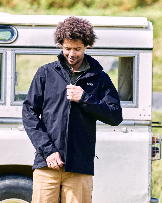 Men's Coats for Skinny MenWhistler II - Mens Waterproof Hooded Jacket - Black
