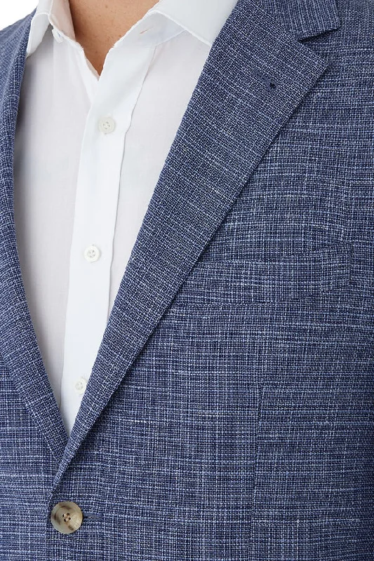 Men's Coats with Quilted LiningCambridge - Hawthorn Wool Sportscoat - Blue
