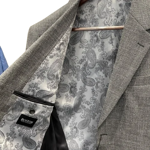 Best Men's Leather CoatsBoston Fine Tailoring - Napoli Wool Sportscoat - Grey