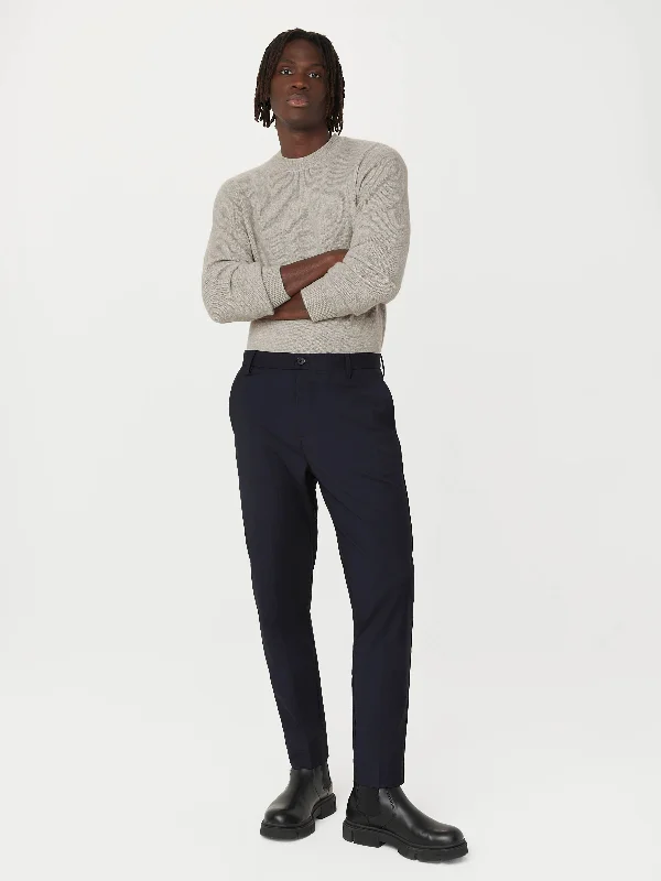 Men's Swim Trunks for SwimmingThe Colin Tapered Pant in Deep Blue