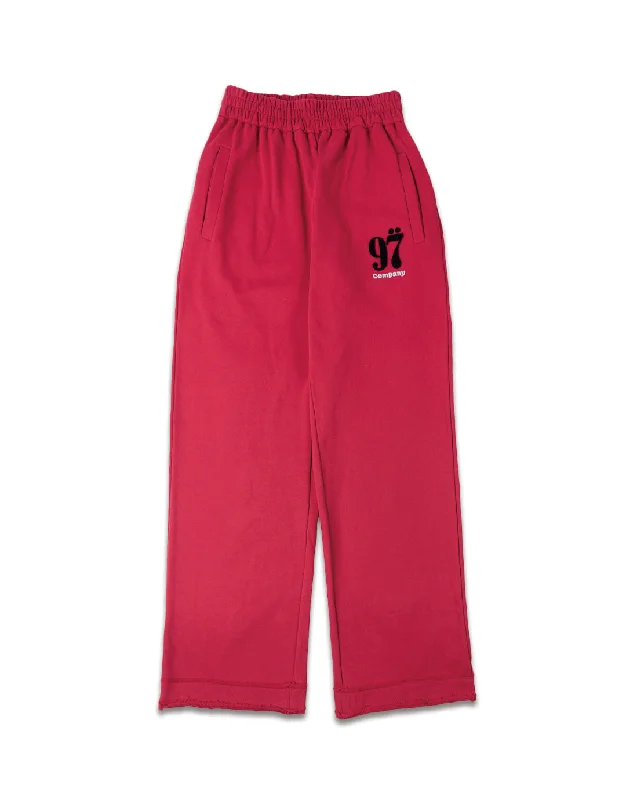 Men's Pants with Appliqué Details1997shell Stock Logo Sweatpants