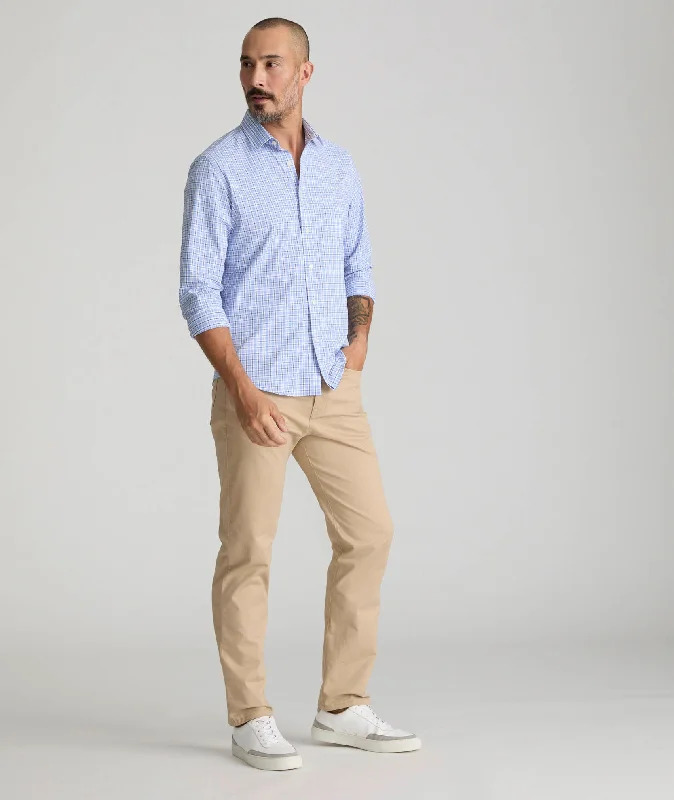 Men's High-Waisted Pants for a Retro Style5-Pocket Chino Pants
