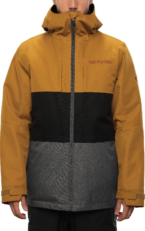 Golden Brown Colorblock