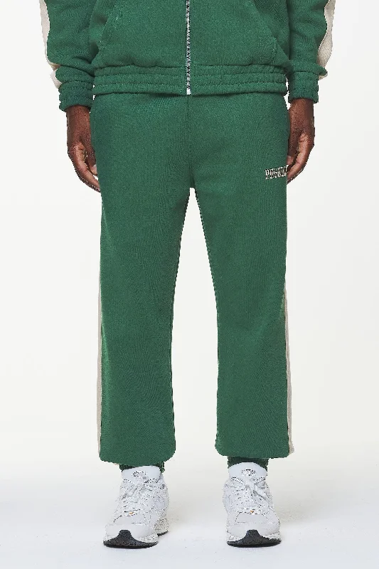 Men's Pants with Flat-Front DesignsAytoun Heavy Sweat Pants Vintage Washed British Green