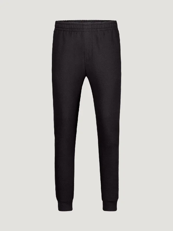 Men's Pants with Graphic PrintsBlack Fleece Sweatpants