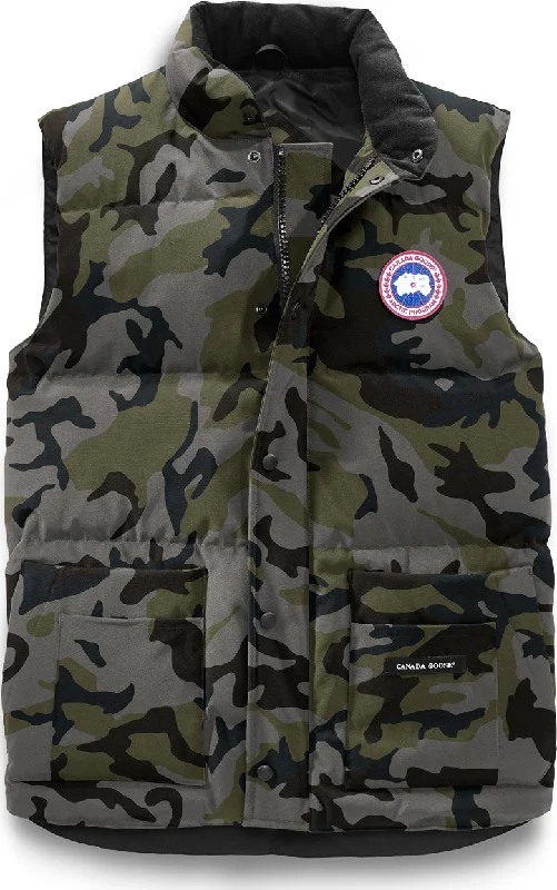 Weather-Resistant Men's CoatsFreestyle Crew Vest Black Label - Men's|-|Veste à col rond Freestyle Black Label - Homme