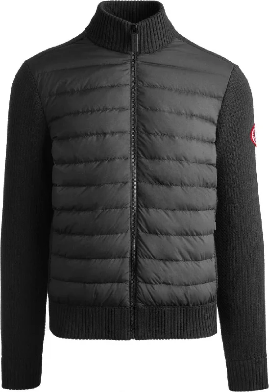 Comfortable Men's ParkasHybridge Knit Jacket - Men's|-|Manteau en tricot Hybridge - Homme