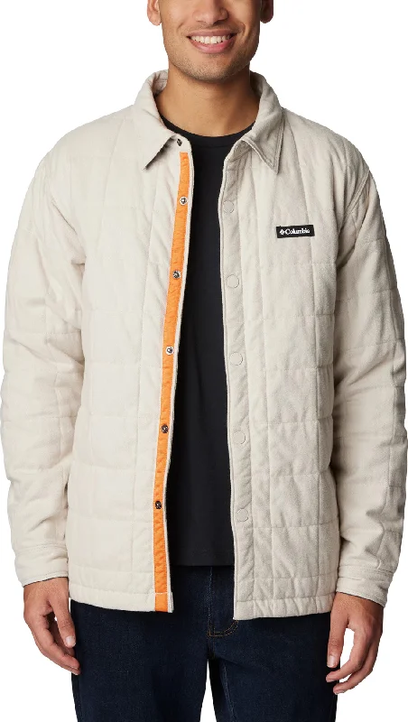 Men's Coats with Quilted LiningLandroamer Quilted Shirt Jacket - Men's |-|Manteau-chemise matelassé Landroamer - Homme