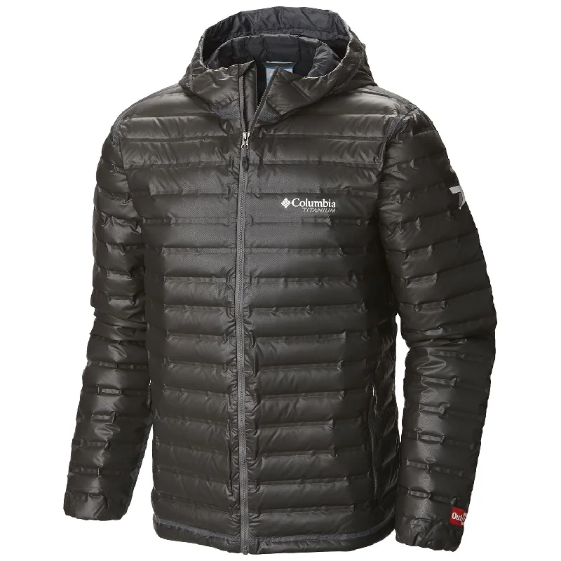 Men's Coats with Contrast StitchingMen's OutDry™ Ex Gold Down Hooded Jacket|-|Manteau à capuchon en duvet OutDry™ Ex Gold Homme