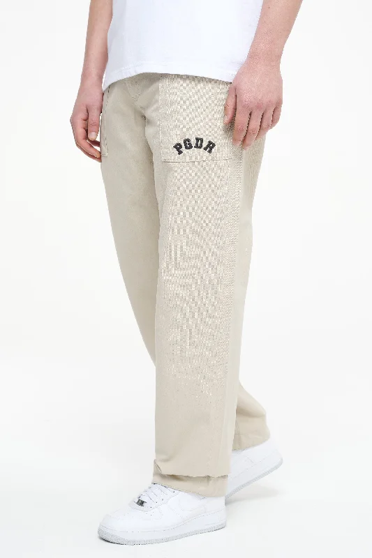 Men's Zippered Pants for SecurityBlanka Chino Pants Stone