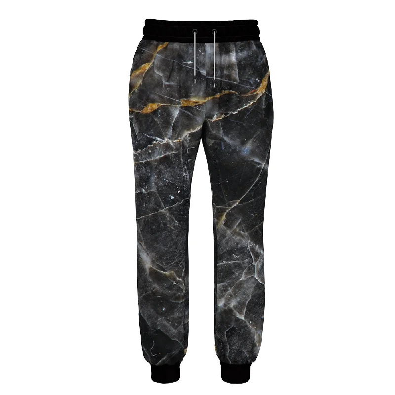 Lightweight Men's Linen PantsDark Marble Sweatpants