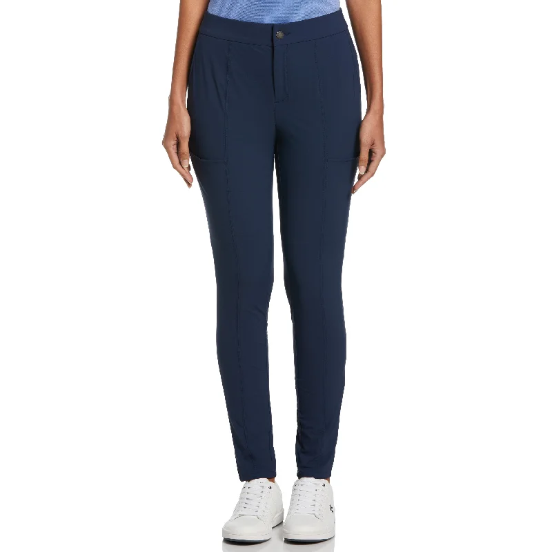 Men's Pants with Turn-Up CuffsWomens Essential Dobby Back Slim Golf Trouser