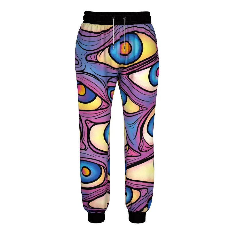 Men's Pants with Adjustable CuffsEyes Don't Lie Sweatpants