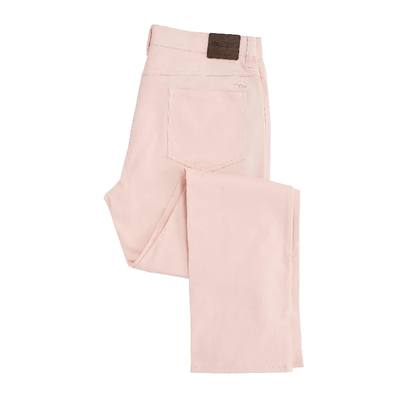 Men's Pants with Welt PocketsFlex Five Pocket Stretch Pant- Cabana Pink