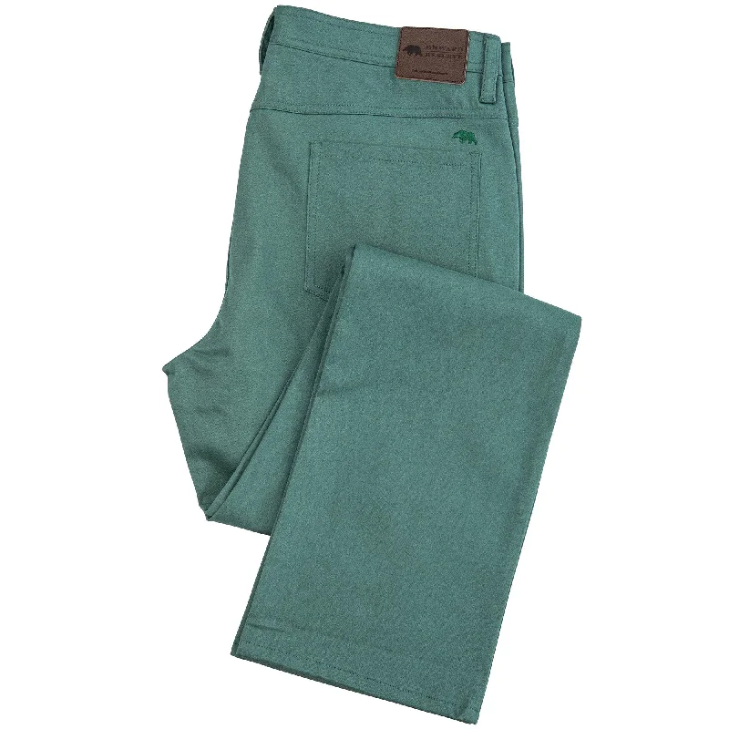 Men's Patterned Pants with Geometric DesignsFlex Five Pocket Stretch Pant Sea Pine