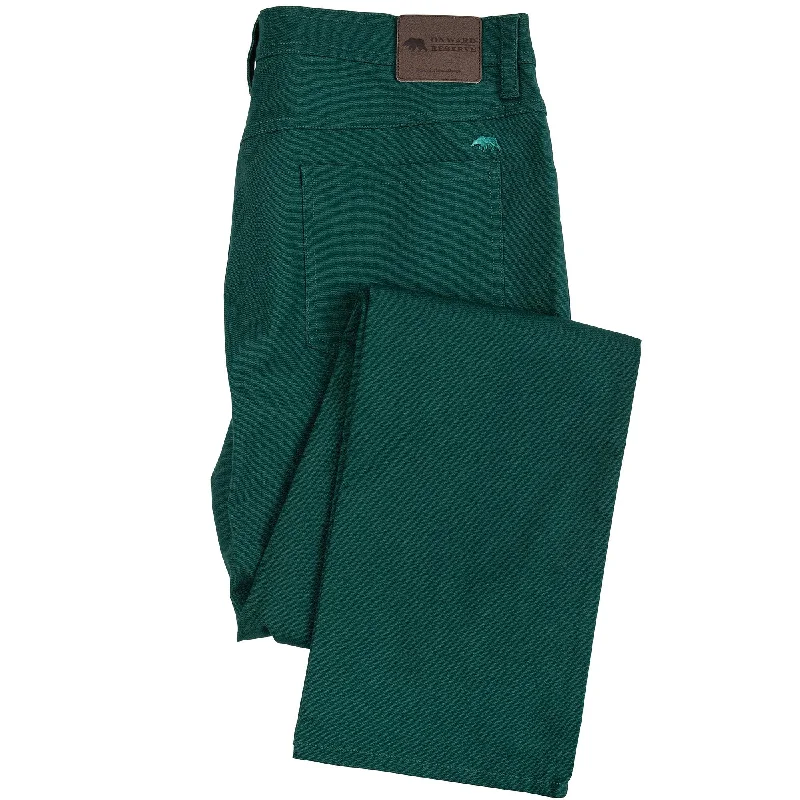 Breathable Men's Athletic ShortsFlex Micro Canvas Five Pocket Stretch Pant Botanical Garden