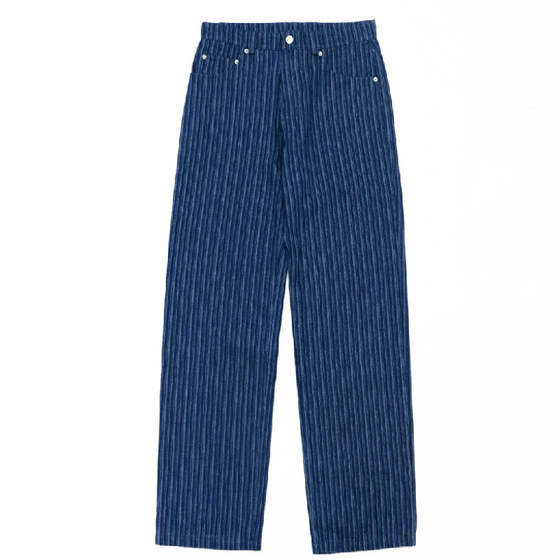 Men's Swim Trunks for Swimming1997shell Denim Straight Stripe Pants