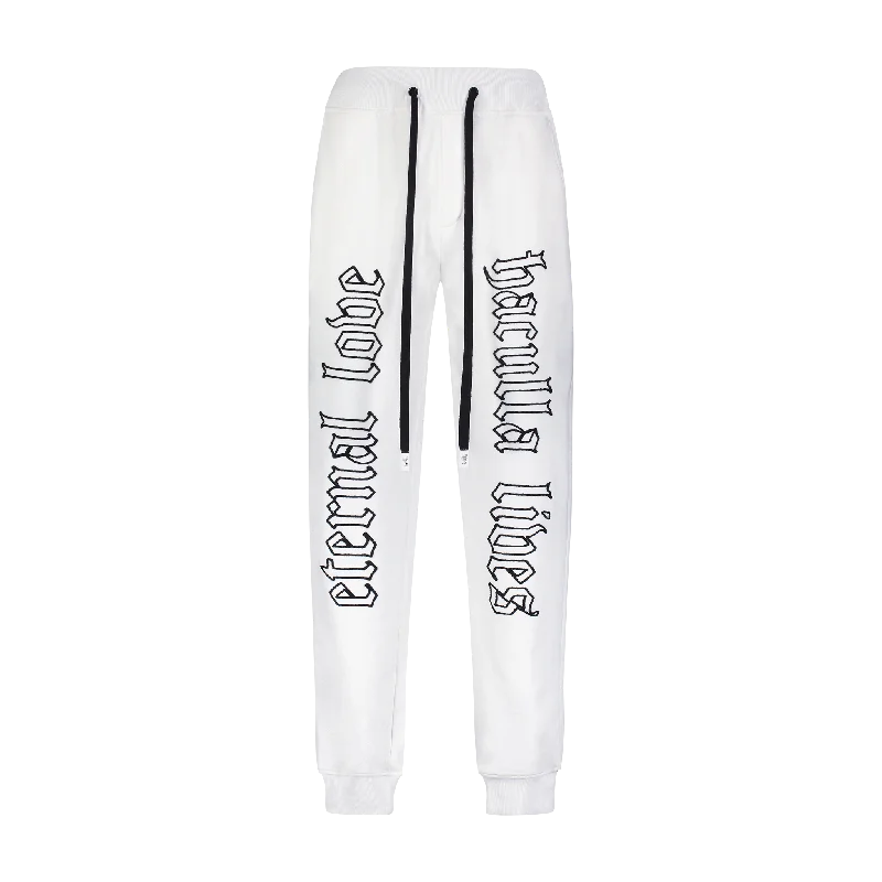 Men's Pants with Back PocketsGOTHIC KNIT JOGGER