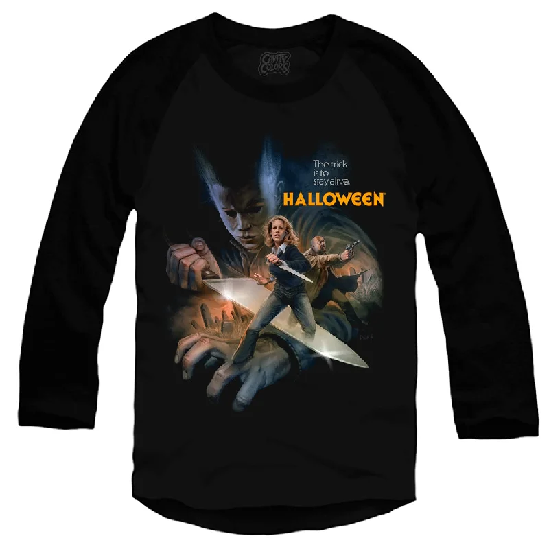 Men's Pants with Patchwork PatternsHALLOWEEN: IMMORTAL CLASSIC - BASEBALL SHIRT