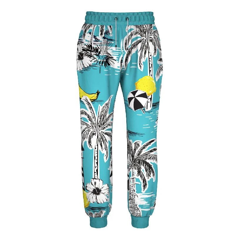 Men's Drawstring Pants for AdjustabilityHawaiian Moe Sweatpants