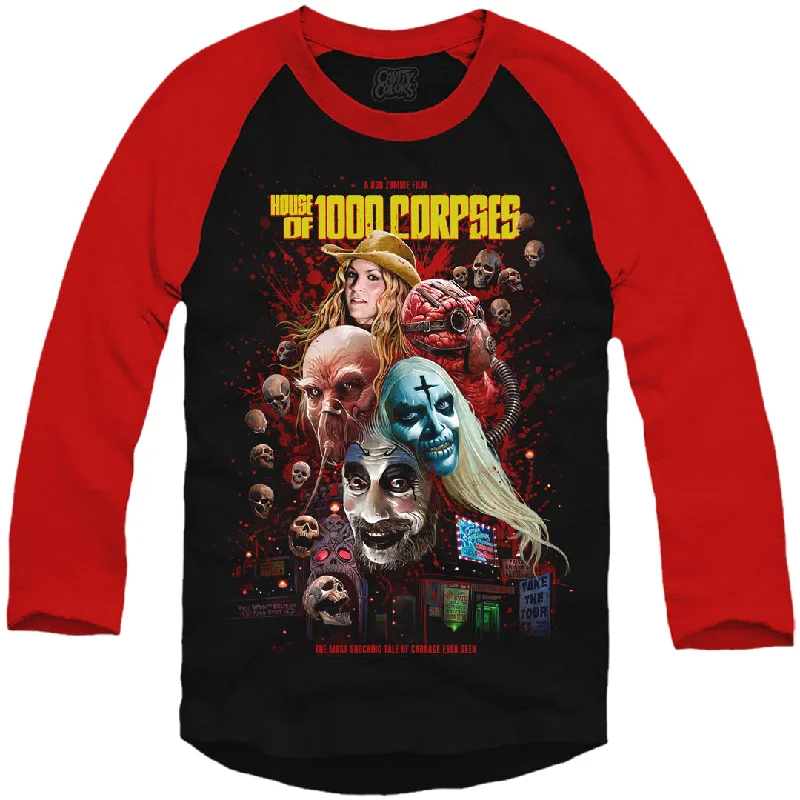 Men's Yoga Pants for FlexibilityHOUSE OF 1000 CORPSES - BASEBALL SHIRT