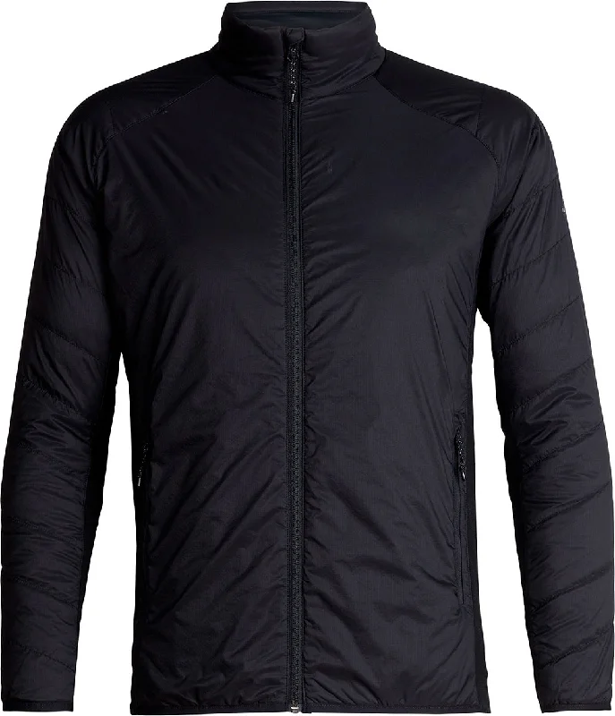 Men's Coats with HoodsHyperia Lite Hybrid Long Sleeve Zip Jacket - Men's|-|Manteau à glissière Hyperia Lite Hybrid - Homme