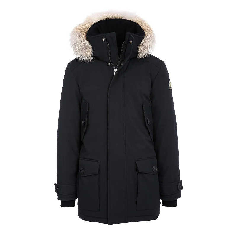 Men's Coats for Cold WeatherMen's Boréal Jacket with Coyote Fur 21"|-|Manteau Boréal avec fourrure Coyote 21" Homme