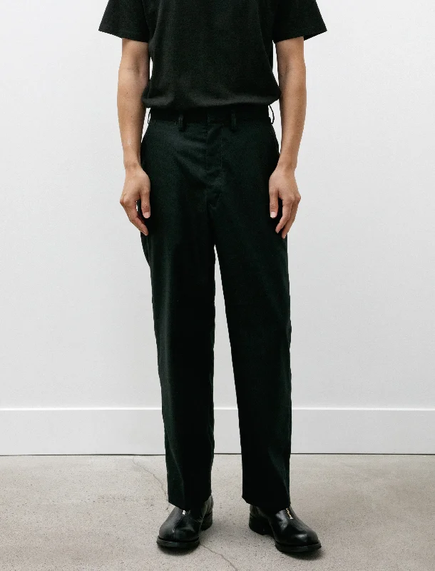 Men's Pants with Side PocketsPhigvel Wool Cashmere Workaday Trouser Black