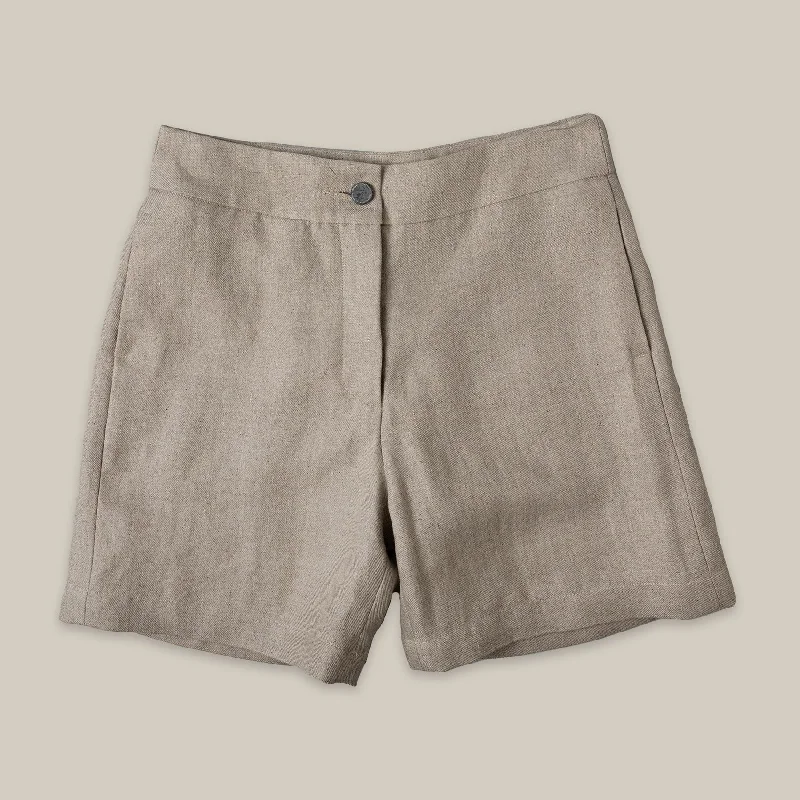 Men's Pants with Logo EmbossmentsLEIA SHORTS