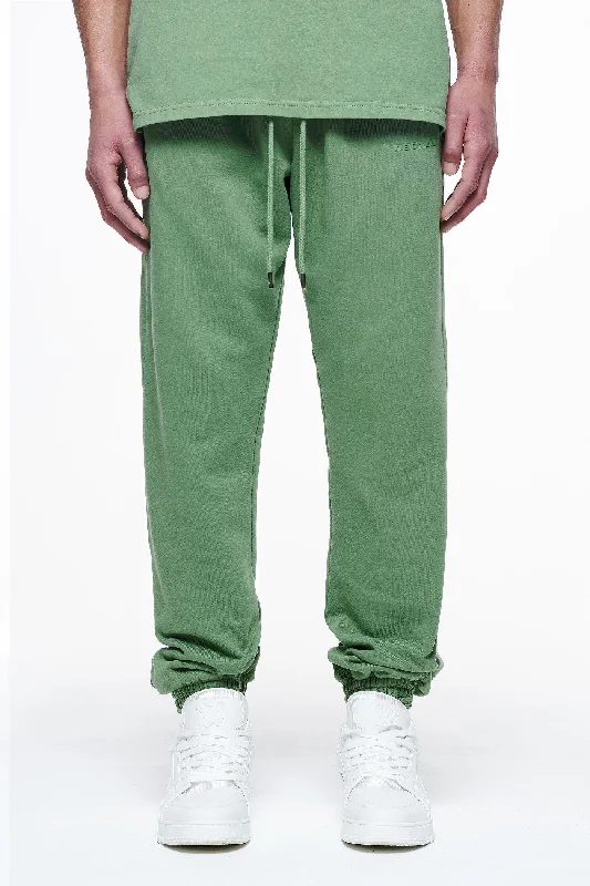 Versatile Men's ShortsLogo Heavy Sweat Jogger Vintage Washed Cypress Green Gum