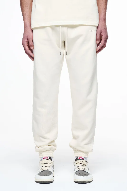 Men's Custom-Fit Pants for a Personalized TouchLogo Heavy Sweat Jogger Vintage Washed Unbleached Gum
