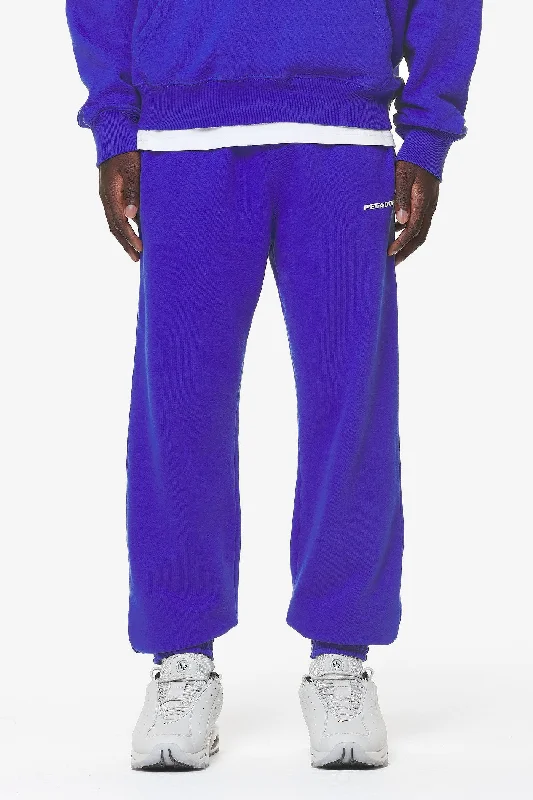 Men's Patterned Pants with Camouflage PrintsLogo Heavy Sweat Jogger Washed Endless Blue Gum