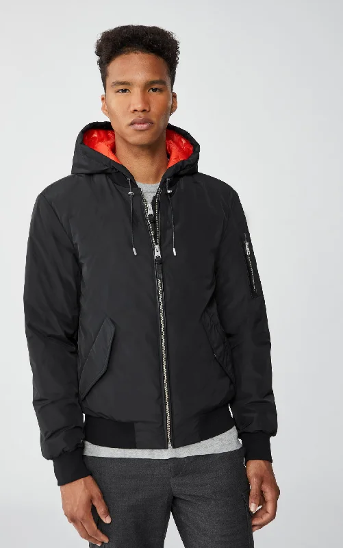Men's Coats for BikingArlo Classic Light Down Bomber Jacket - Men's|-|Manteau aviateur classique légèrement rembourré de duvet Arlo - Homme