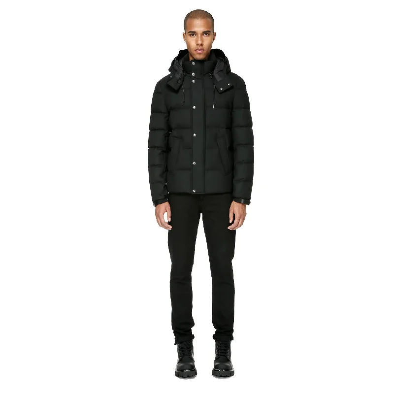 Weather-Resistant Men's CoatsMen's Zaire Bomber Jacket with Hood|-|Manteau aviateur à capuchon Zaire Homme