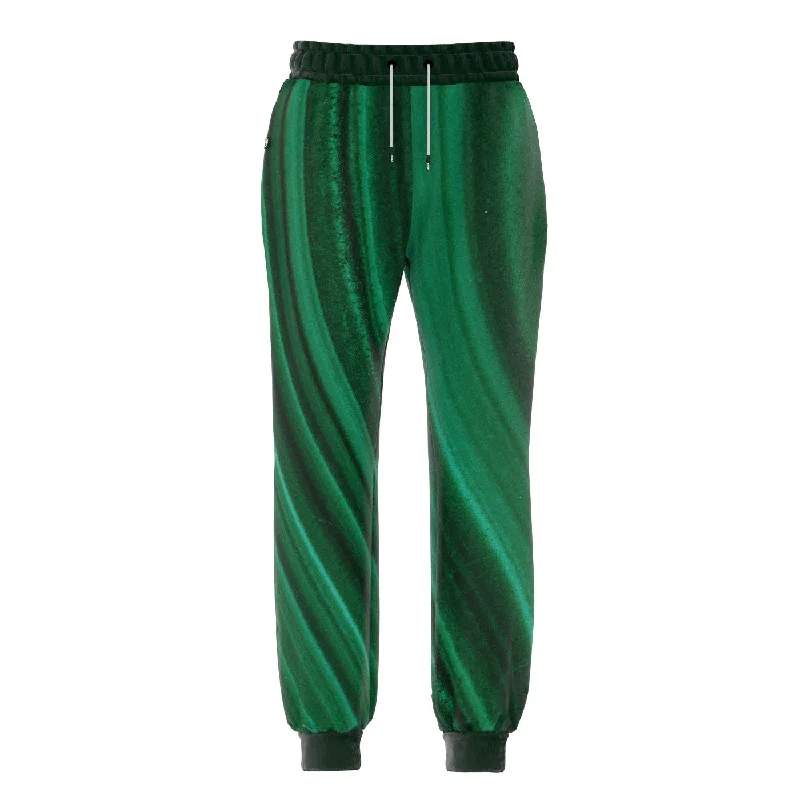 Breathable Men's Athletic ShortsMacro Malachite Sweatpants