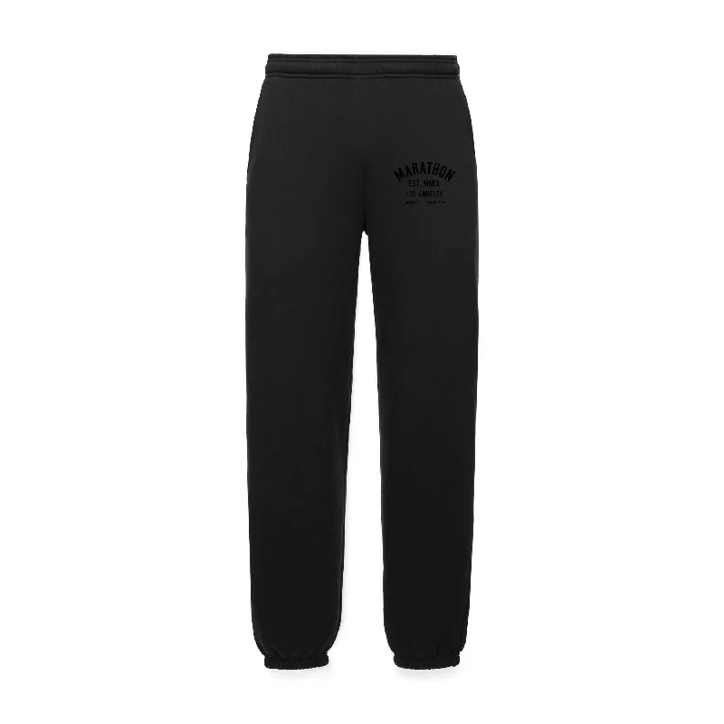 Men's Sports Pants for Active LifestylesMarathon Classic Sweatpants - Black/Black