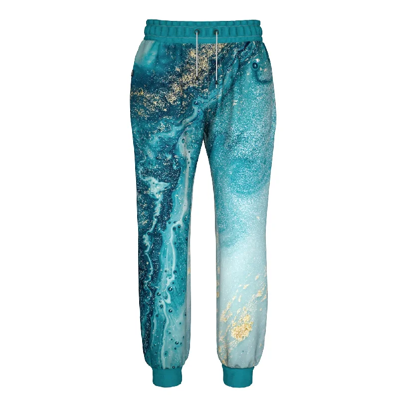 Durable Men's Work PantsMarble Swirls Sweatpants
