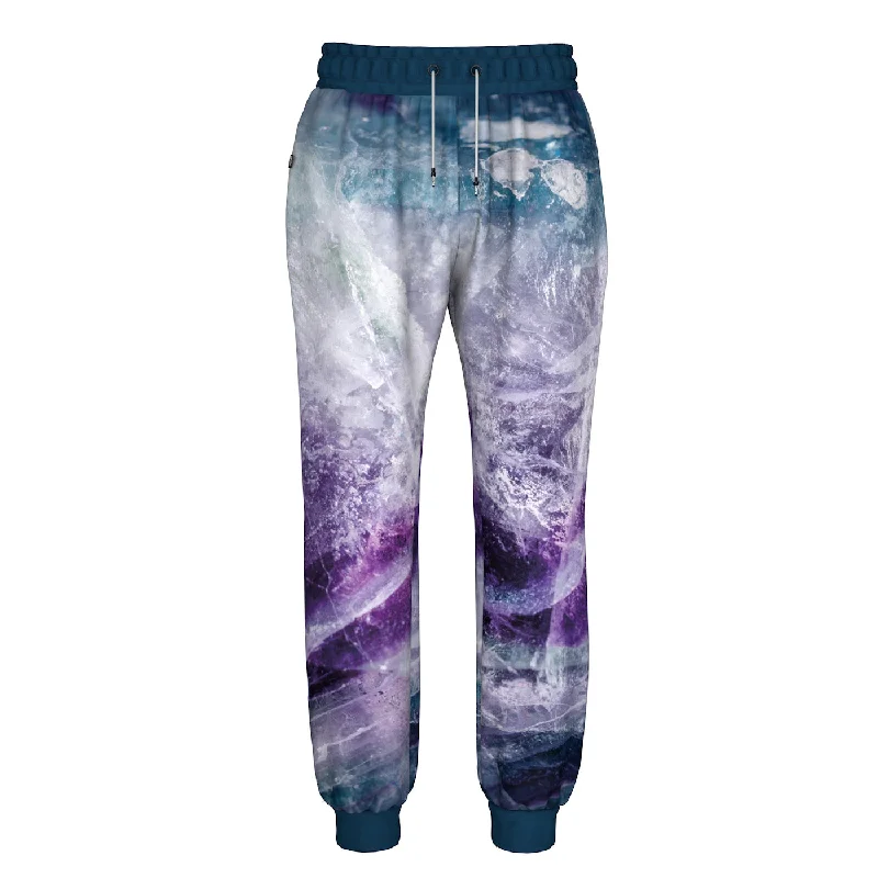 Men's Tailored Pants for a Sharp AppearanceMineral Stone Fluorite Crystal Sweatpants