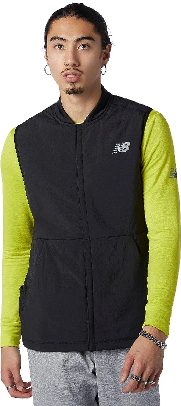Men's Coats for Rainy WeatherImpact Run Grid Back Vest - Men's|-|Veste Impact Run Grid Back - Homme