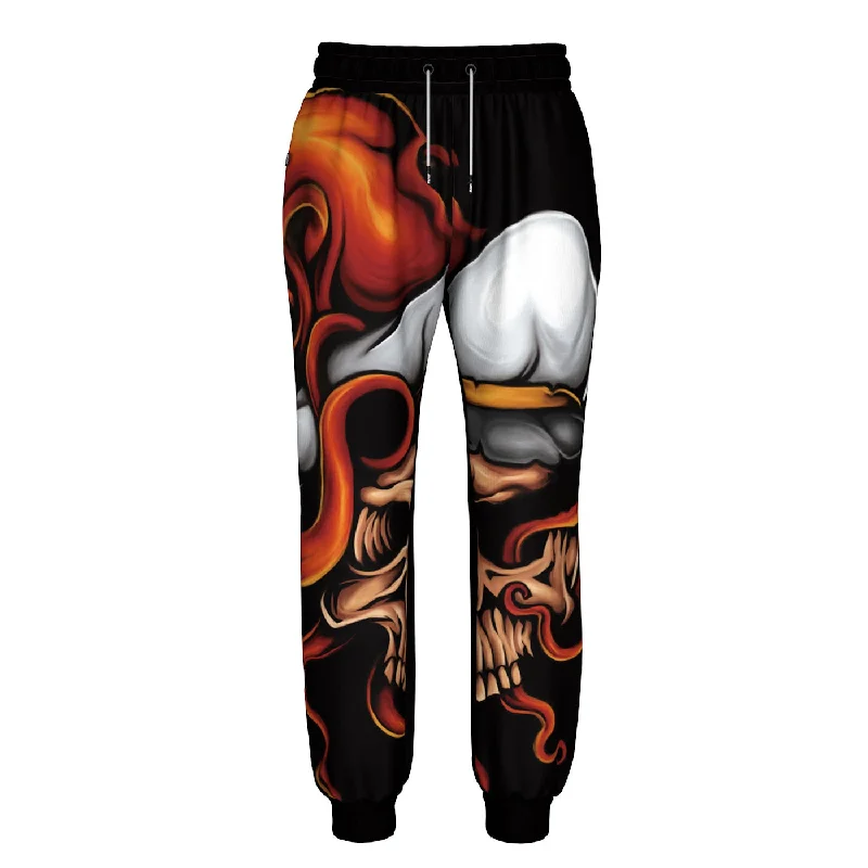 Men's Drawstring Pants for AdjustabilityOctoskull Sweatpants